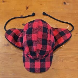 Buffallo Plaid Winter Hunters Cap with Flaps